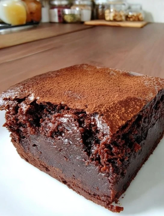 Greek Yogurt Brownies Zero Sugar Snack