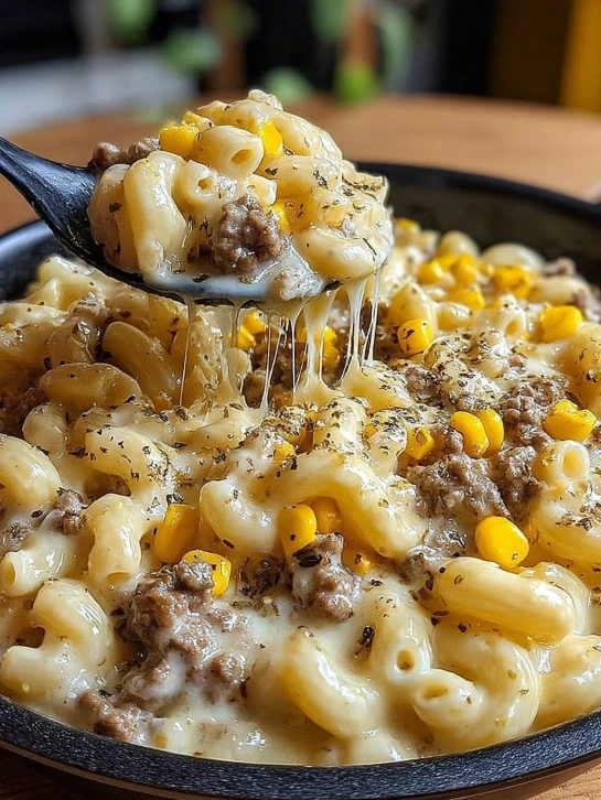 Hearty Ground Beef and Cream of Chicken Soup