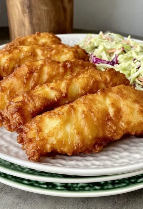 Homemade Long John Silver's Chicken Recipe Long John Silver's Chicken Planks Copycat DIY Long John Silver's Crispy Chicken...