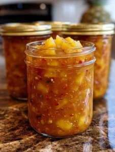 Homemade Sweet Chili Pineapple Sauce