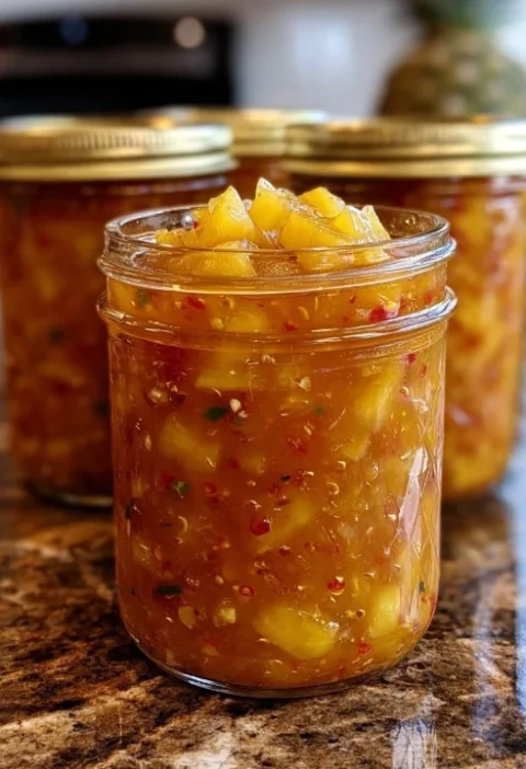 Homemade Sweet Chili Pineapple Sauce Recipe Easy Pineapple Chili Sauce DIY Sweet And Spicy Pineapple Sauce Homemade How To...