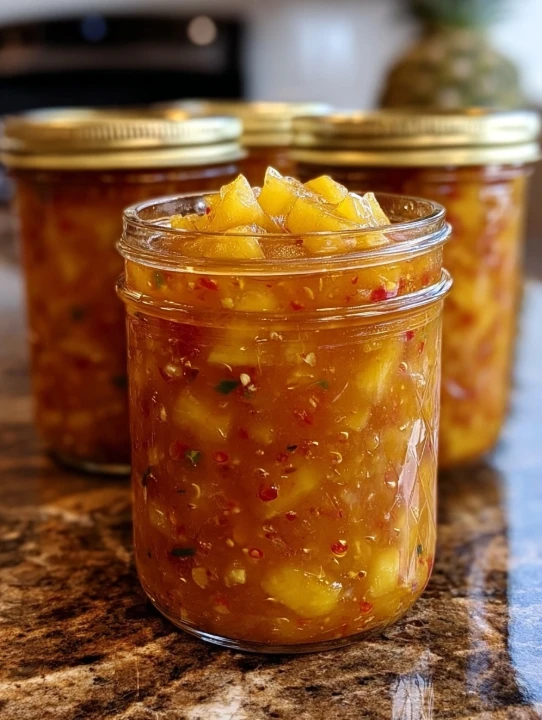 Homemade Sweet Chili Pineapple Sauce
