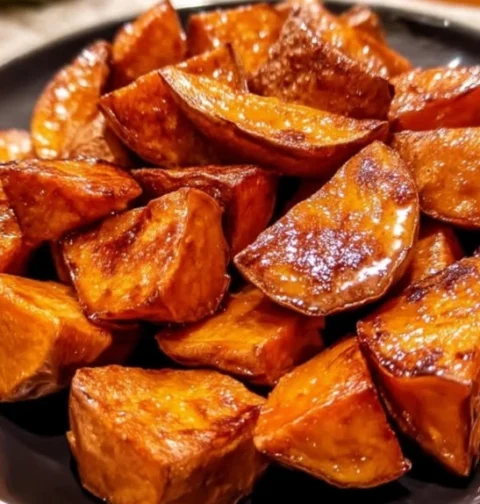 Honey Cinnamon Roasted Sweet Potatoes Recipe Best Honey Cinnamon Sweet Potatoes Easy Honey Roasted Sweet Potatoes Cinnamon...