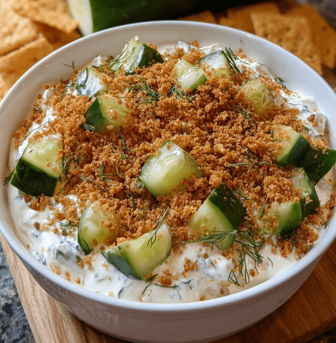 Fried Dill Pickle Dip