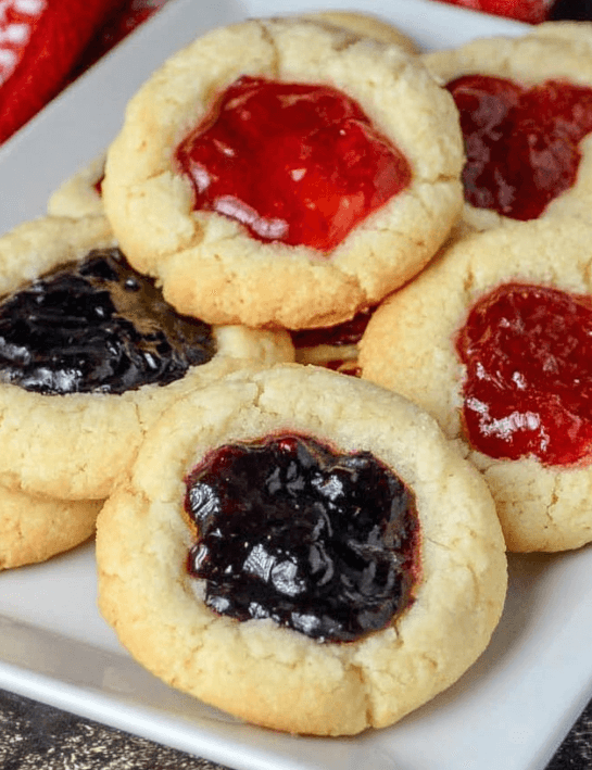 thumbprint cookies the ultimate best!