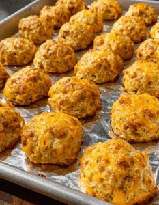 The BEST Sausage Balls