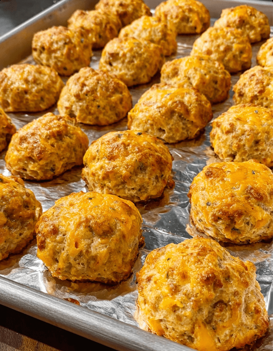 The BEST Sausage Balls