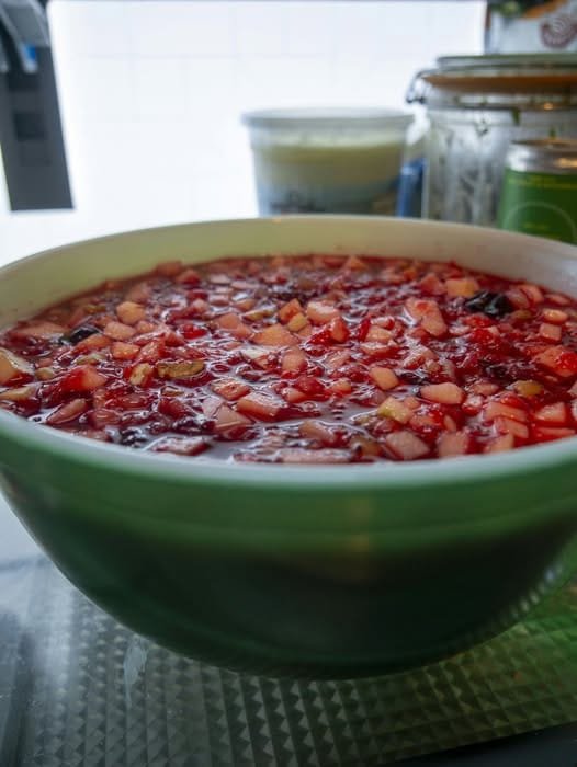 Cranberry Apple Jello Salad