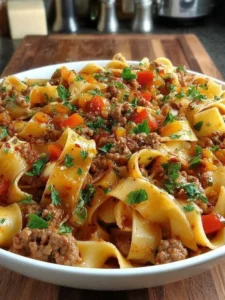Italian Drunken Noodles
