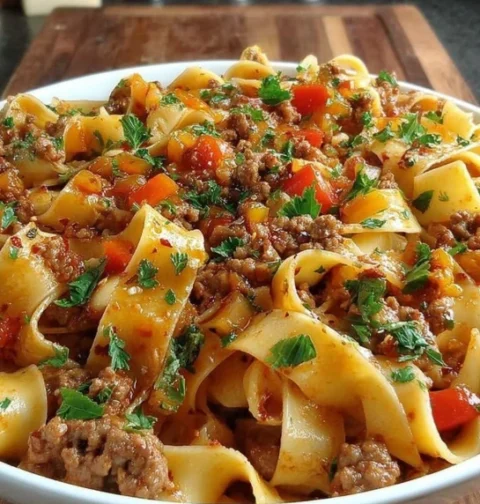 Italian Drunken Noodles