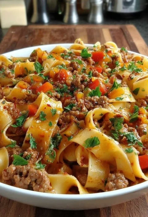 Italian Drunken Noodles