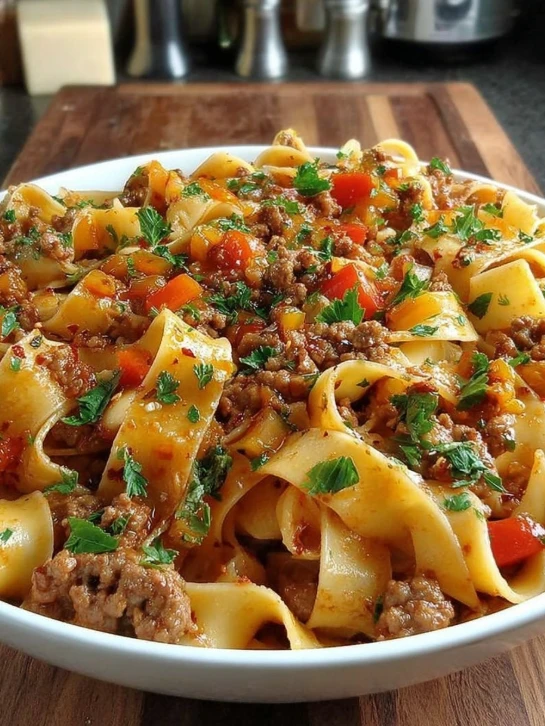 Italian Drunken Noodles