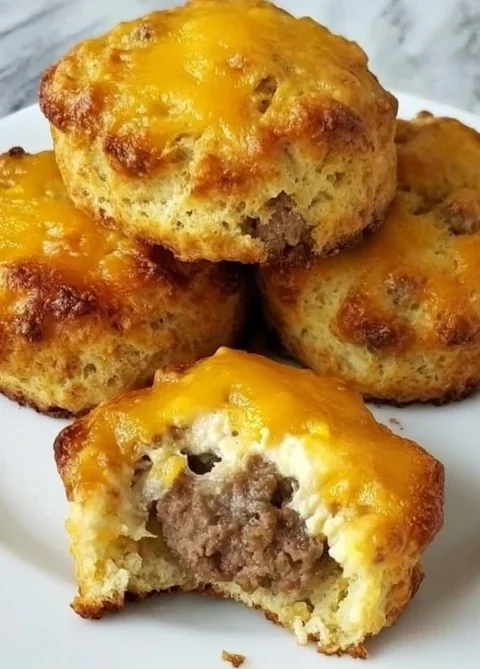 Keto Sausage Cheddar Biscuits Recipe Low Carb Sausage Cheddar Biscuits Keto Friendly Sausage Biscuits Best Keto Sausage Ch...