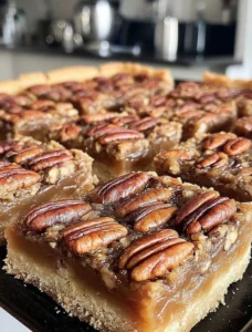 Lazy Girl Pecan Pie Bars Recipe