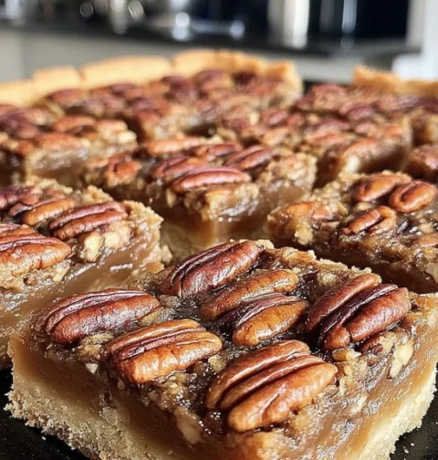 Lazy Girl Pecan Pie Bars Recipe