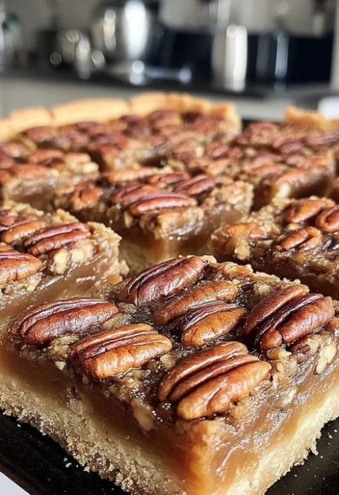 Lazy Girl Pecan Pie Bars Recipe