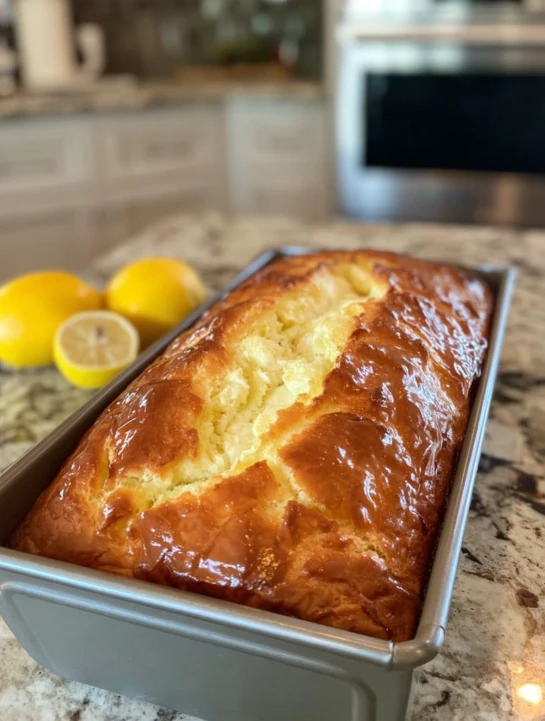 Lemon Cream Cheese Bread