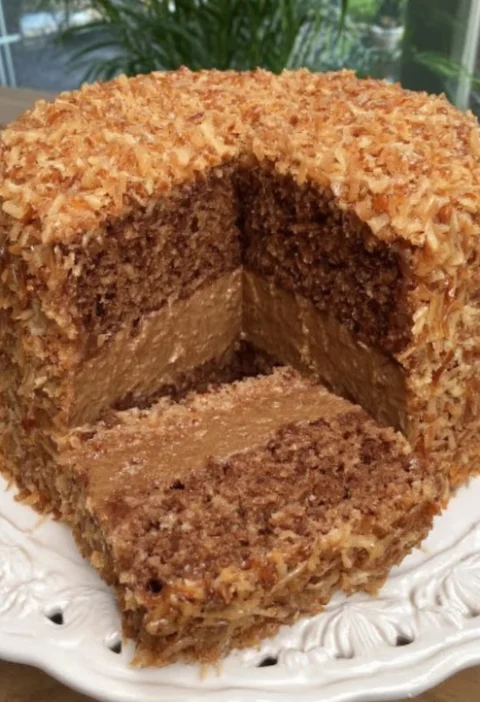 Mile High German Chocolate Pound Cake Recipe Buy German Chocolate Pound Cake Online Best German Chocolate Pound Cake Near ...