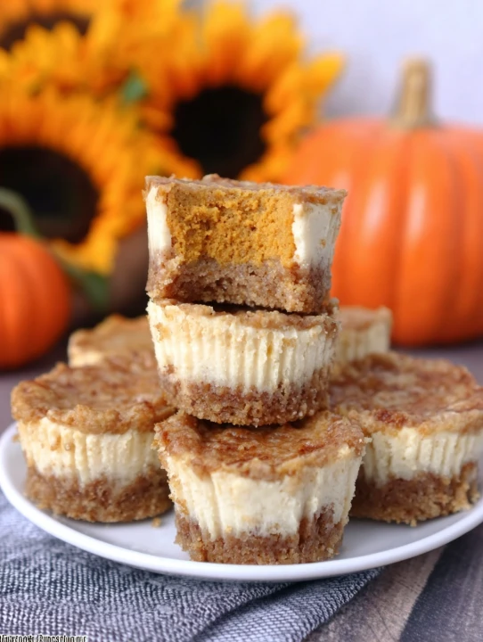 Mini Pumpkin Cheesecake