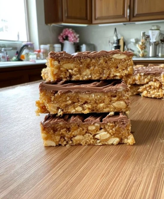 Peanut Butter Lunch Lady Cookie Bars