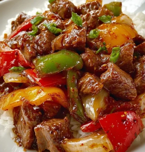 Pepper Steak Bell Peppers Onion