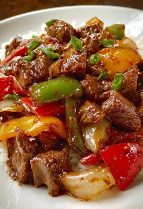 Pepper Steak Bell Peppers Onion