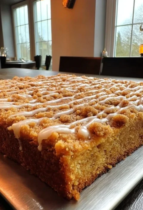 Pumpkin Spice Crumb Cake