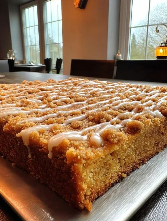 Pumpkin Spice Crumb Cake