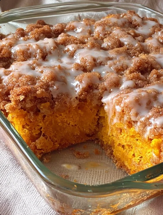 Pumpkin Spice Crumb Cake