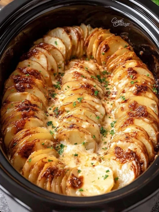 Slow Cooker Lipton Onion Potatoes