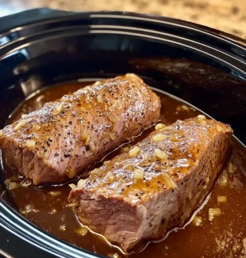 Slow Cooker Maple Dijon Pork Tenderloin Recipe Easy Maple Dijon Pork Tenderloin Slow Cooker Best Pork Tenderloin Recipe Wi...