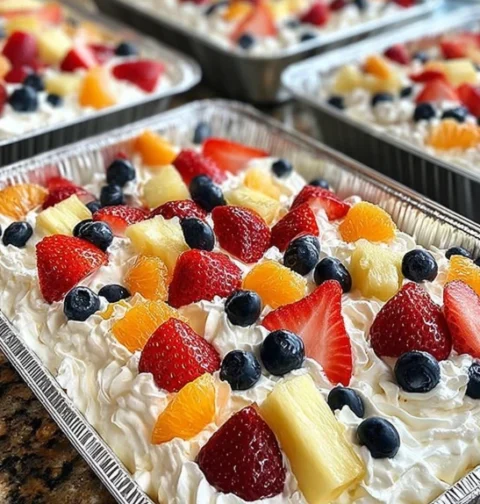 Southern Style Cheesecake Fruit Salad Recipe Easy Southern Cheesecake Fruit Salad Best Fruits For Cheesecake Salad How To ...
