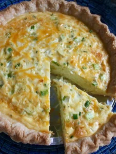 Three Cheese Quiche