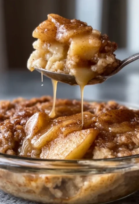 Amish Apple Cinnamon Oatmeal Recipe Homemade Amish Baked Oatmeal Amish-style Cinnamon Oatmeal Bake Healthy Amish Apple Oat...