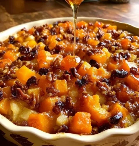 Aunt Millie's Cinnamon Squash Recipe Easy Butternut Squash Apple Bake Aunt Millie's Fall Dessert Ideas Healthy Cinnamon Sq...