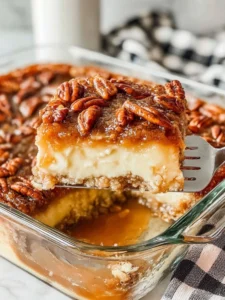 Aunt Millie’s Southern Pecan Pie Dump Cake