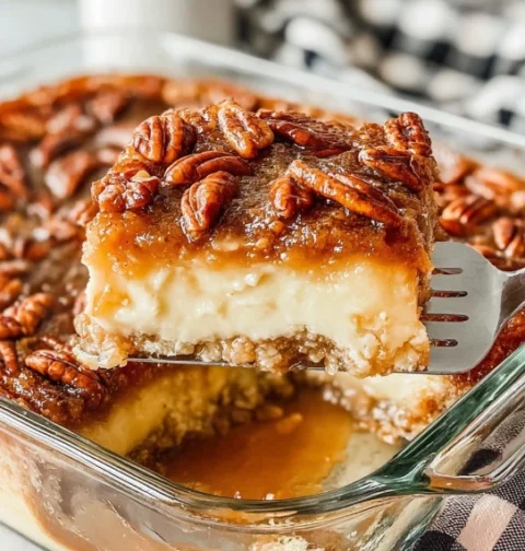 Aunt Millie’s Southern Pecan Pie Dump Cake Recipe Best Southern Pecan Pie Dump Cake Aunt Millie's Dessert Recipes Easy P...
