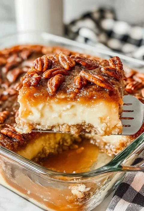 Aunt Millie’s Southern Pecan Pie Dump Cake Recipe Best Southern Pecan Pie Dump Cake Aunt Millie's Dessert Recipes Easy P...
