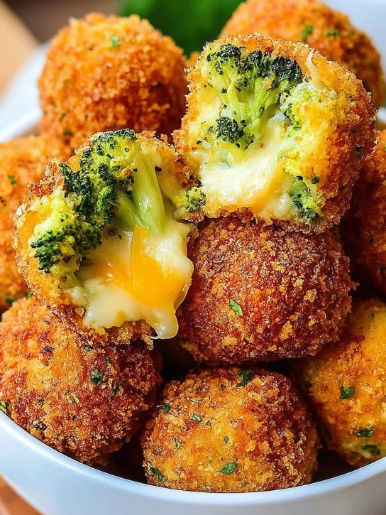 Baked Broccoli Cheese Balls