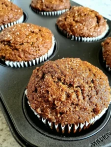 Bakery Style Gingerbread Muffins