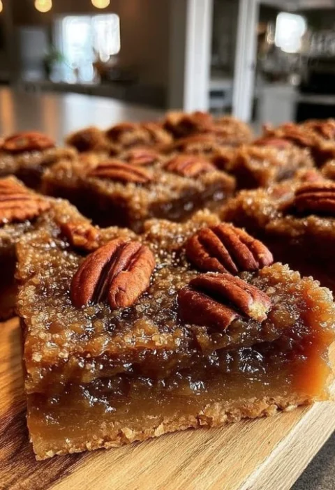 Best Brown Butter Pecan Pie Bars Recipe Homemade Brown Butter Pecan Pie Bars Gluten-free Brown Butter Pecan Pie Bars Where...