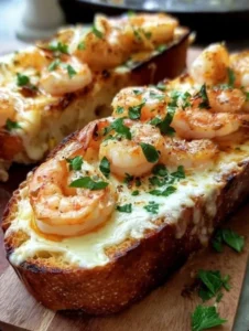 Cheesy Shrimp Toast