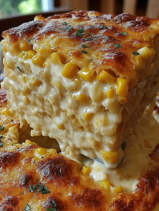 Classic Cream Cheese Corn Casserole