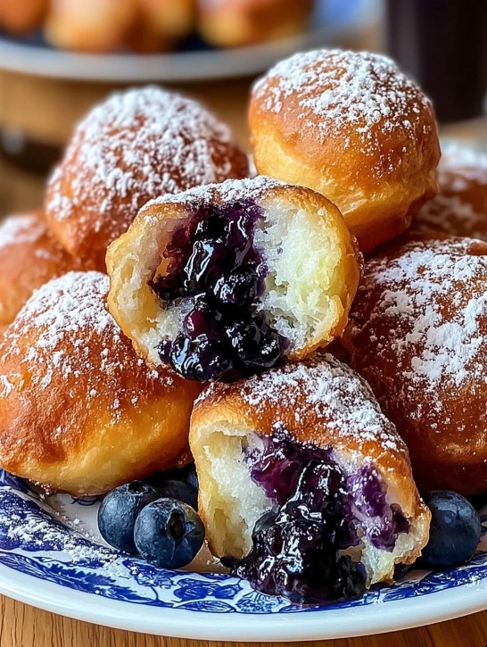 Grandma’s Blueberry Pie Bombs