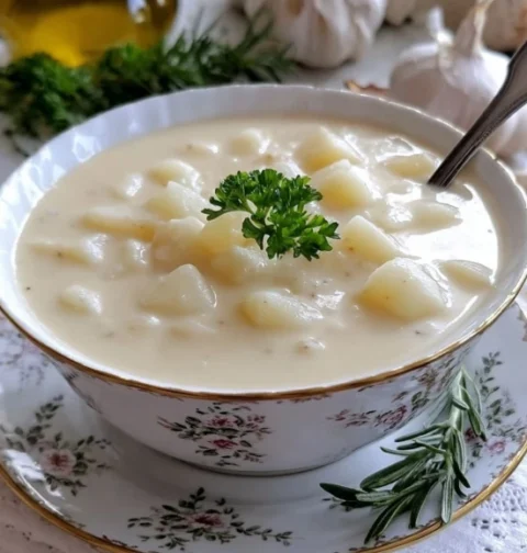 Best Homemade Potato Soup Recipe Grandma's Traditional Potato Soup How To Make Potato Soup Like Grandma Organic Ingredient...