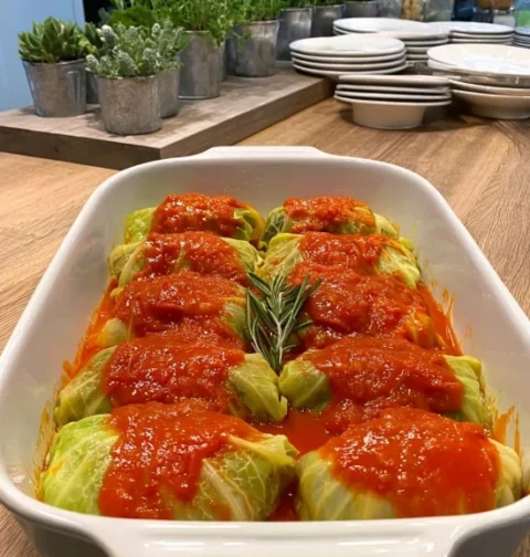 Best Old Fashioned Stuffed Cabbage Rolls Recipe Easy Homemade Stuffed Cabbage Rolls Healthy Old Fashioned Cabbage Rolls Ol...