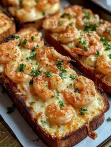 Cozy Grandma’s Cheesy Shrimp Toast
