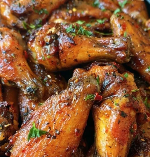 Best Seasoning For Baked Turkey Wings How To Make Turkey Wings Tender And Juicy Easy Baked Turkey Wings Recipe Low-fat Jui...