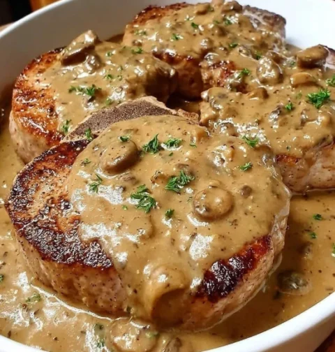 Best Smothered Pork Chops For Church Supper Church Supper Pork Chop Recipes How To Make Smothered Pork Chops For Large Gro...