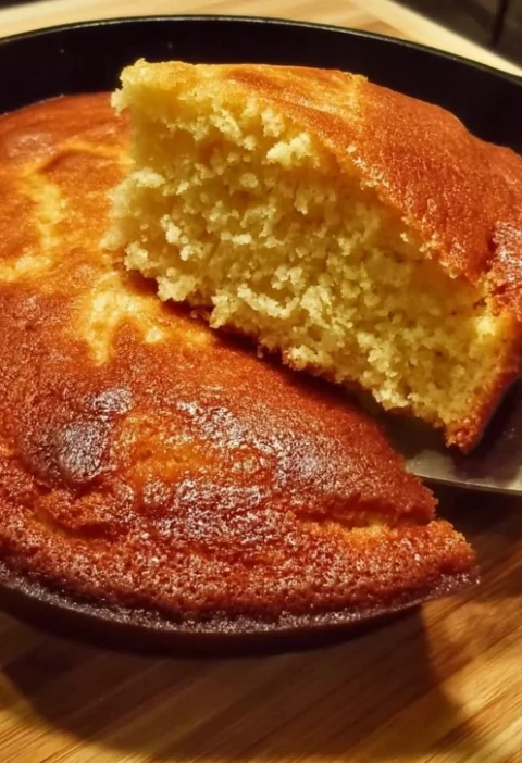 Best Southern Buttermilk Cornbread Recipe Easy Homemade Buttermilk Cornbread Southern Style Buttermilk Cornbread Baking Ti...